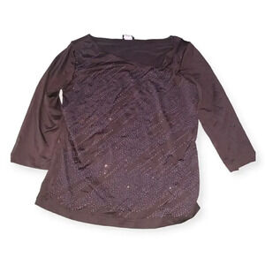 Y2k embellished baby blouse